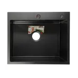 Кухонная мойка AFLORN 96050F (600*500) Графит