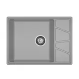 Кухонная мойка Granfest Vertex 680L (680*500) Серый