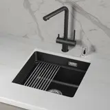 Кухонная мойка Granula KS-4501iU (450*450) Шварц