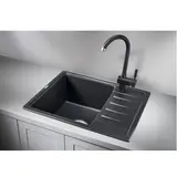 Кухонная мойка Granula Standart ST-5803 (580*500) Черный