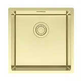 Кухонная мойка Paulmark Lassan 44 UNI (440*440) Светлое золото LG