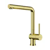 Смеситель Omoikiri Akashi-S-LG (4994263) Светлое золото