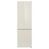 Отдельностоящий холодильник Korting KNFC 62370 GB (Бежевое стекло)