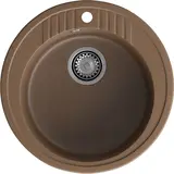 Кухонная мойка Granfest Rondo 520 (D520) Терракот