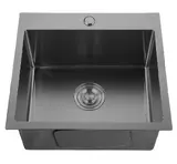 Кухонная мойка Granfest Metal 5045 (500*450) PVD Графит