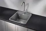 Кухонная мойка Granula Standart ST-4202 (420*500) Графит