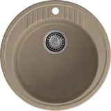 Кухонная мойка Granfest Rondo 520 (D520) Песочный