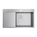 Кухонная мойка Omoikiri Akisame 86-IN-R Side (4997042) нержавеющая сталь