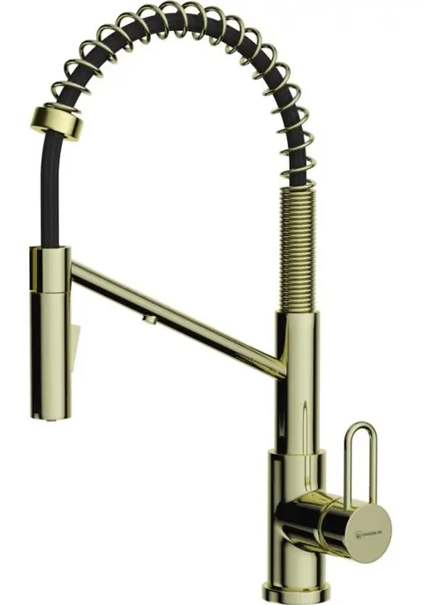Смеситель Omoikiri Mikawa 2 Plus-SB-LG (4994453) Светлое золото