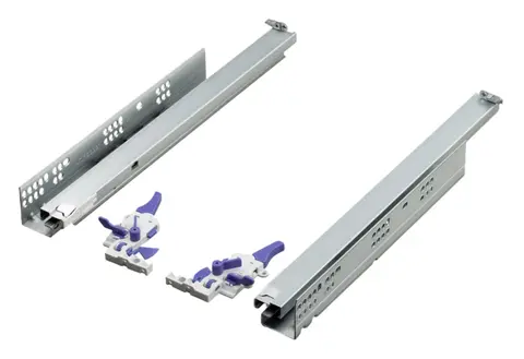 Комп.направляющих скрыт.монт.Unihopper Push to Open 3D L-450 CL14E1.4503.ZP(156631)
