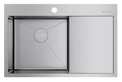 Кухонная мойка Omoikiri Akisame 78-IN-L (4973060) нержавеющая сталь