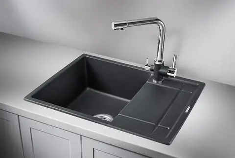 Кухонная мойка Granula GR-6501 (655*500) Черный