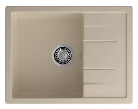 Кухонная мойка Granfest Quadro 650L (650*500) Кашемир