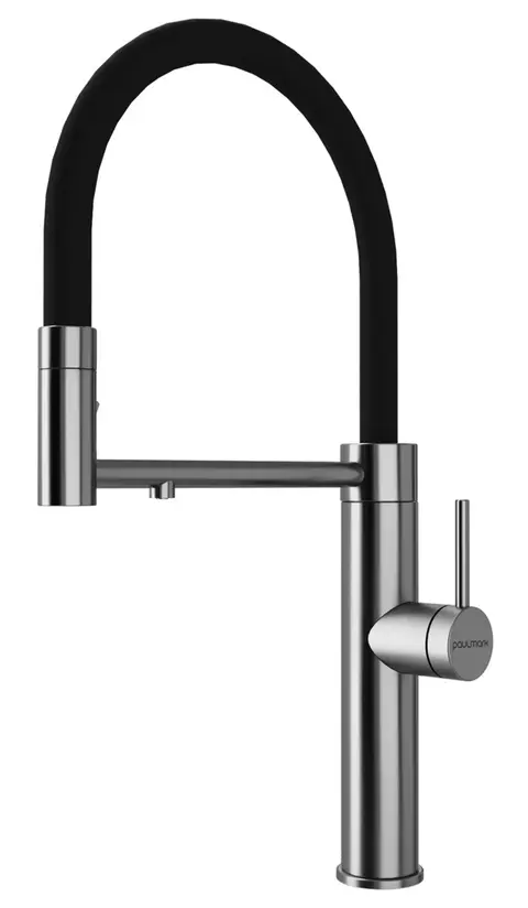 Смеситель Paulmark Ganymede Брашированная сталь BS