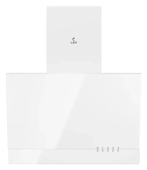 Наклонная вытяжка LEX MERA 500 WHITE